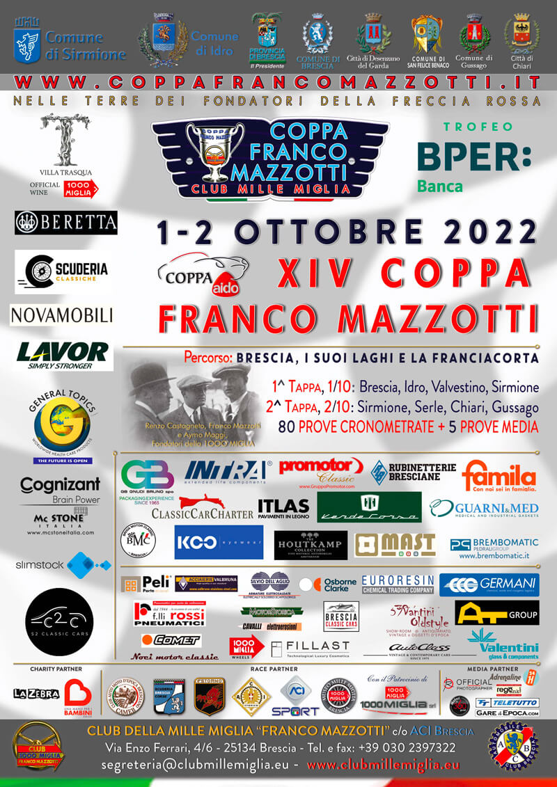 Coppa Franco Mazzotti 2022 - club mille miglia