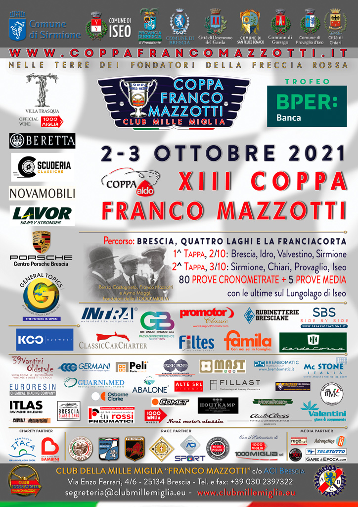 Coppa Franco Mazzotti 2021 - club mille miglia